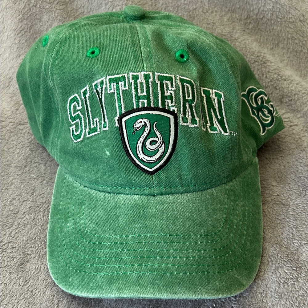 Brooklyn Cyclones Harry Potter Night 2025 Slytherin Green Acid Wash Baseball Hat